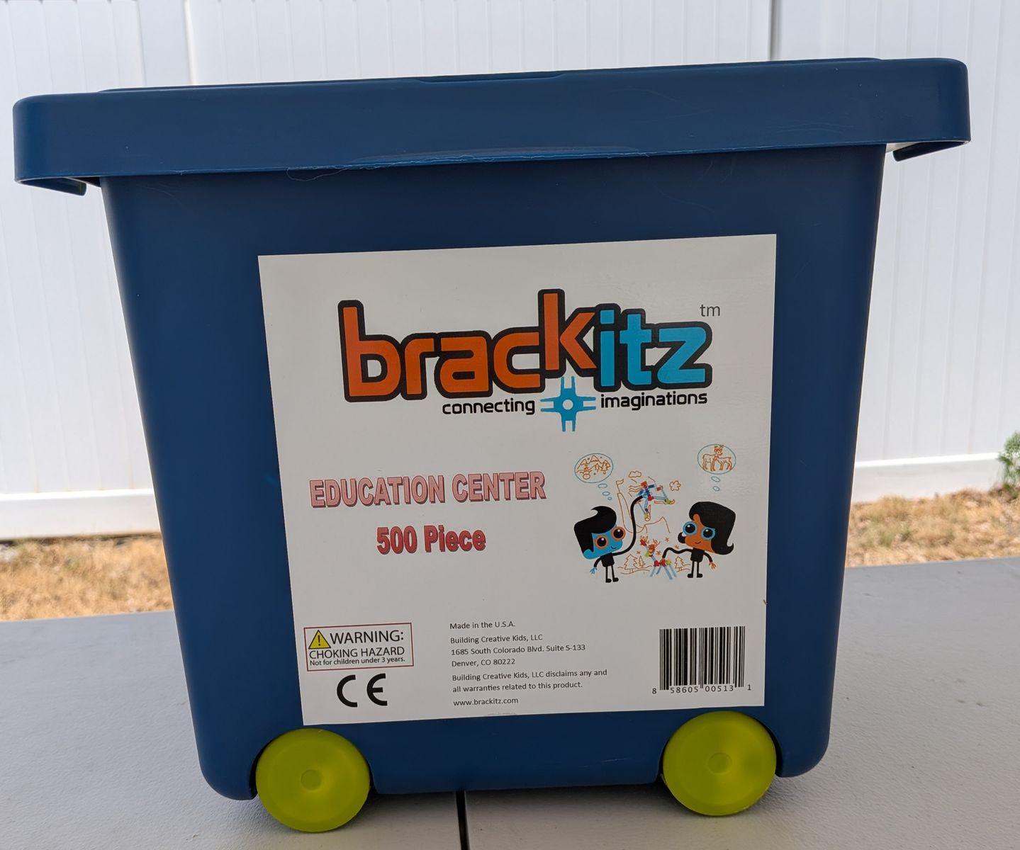 Brackitz Education Center, 400 pieces – Classroom STEM Kit – Excellent