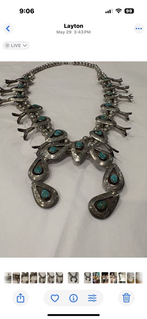 VINTAGE SQUASH BLOSSOM