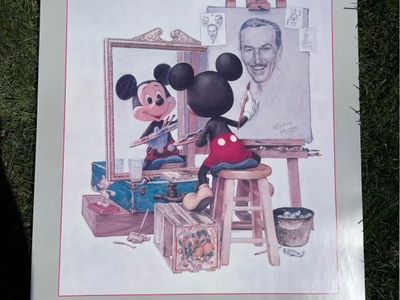Triple Self Portrait - Disney