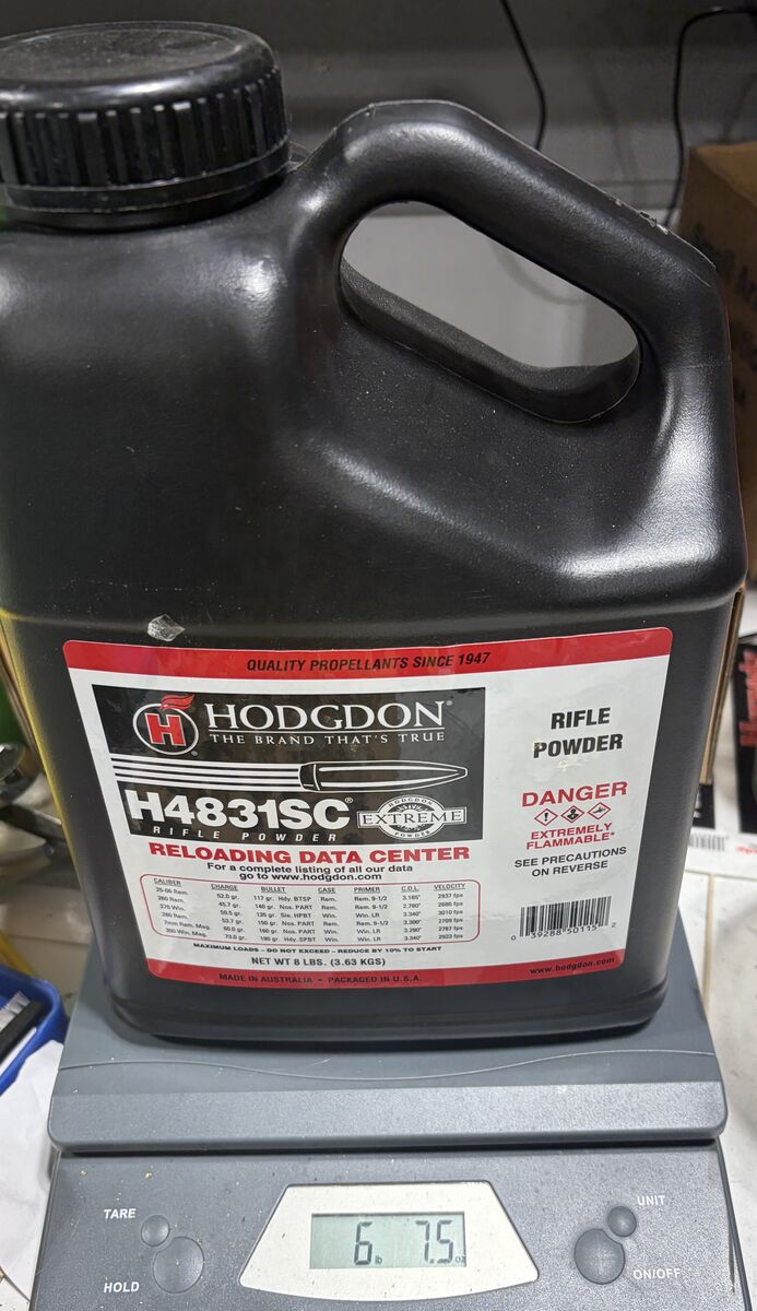 Hogden 4831 SC Gun Powder 6lbs