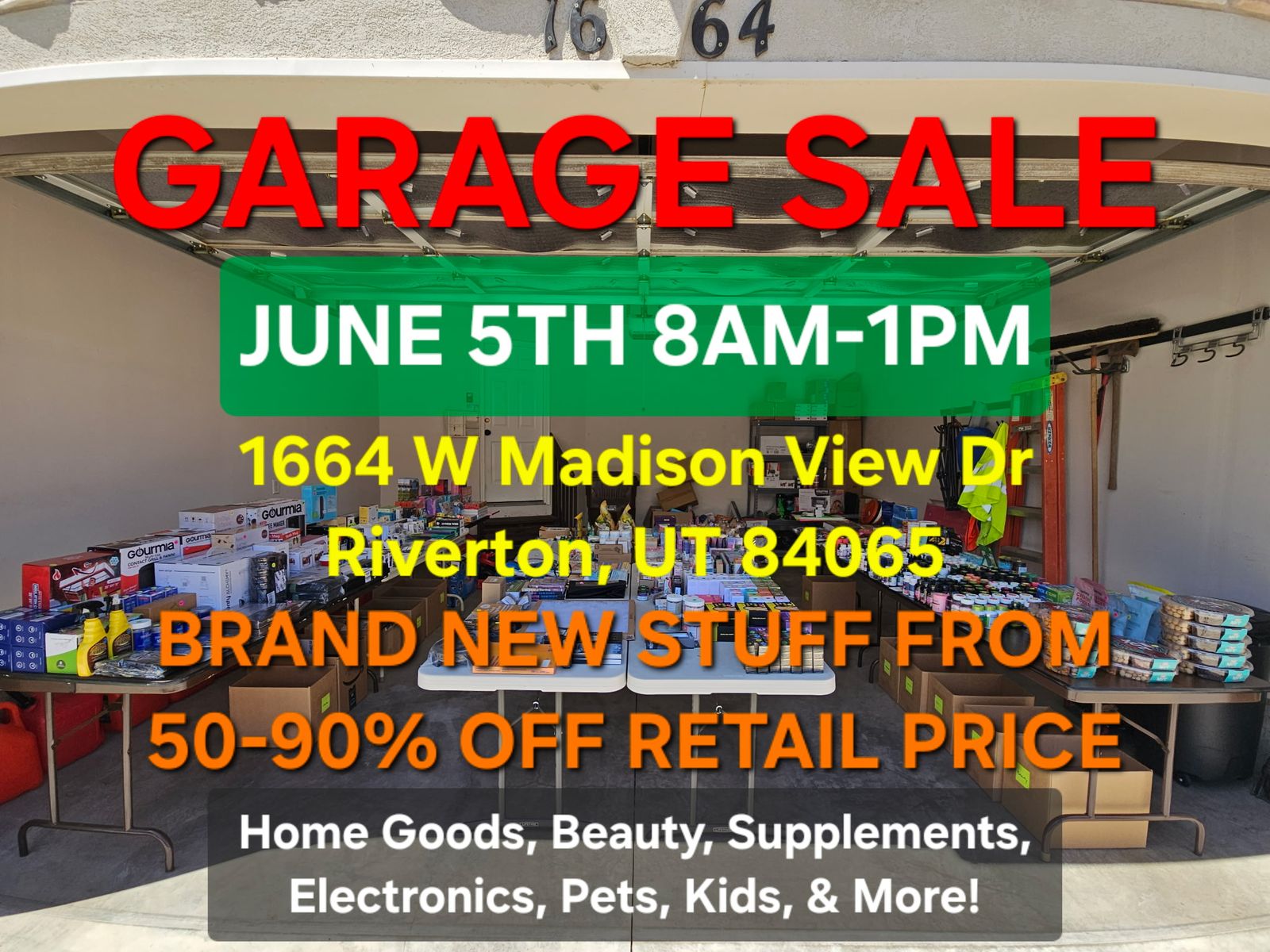 Garage Sale Friday 8am-1pm