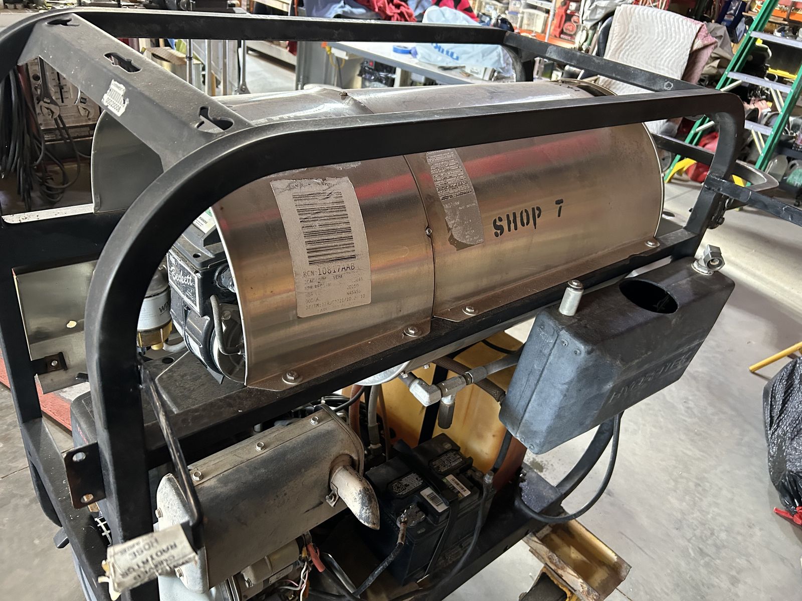 HydroTek Mobile Wash Skid