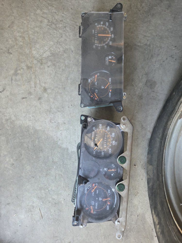 chevy g20 van guage clusters