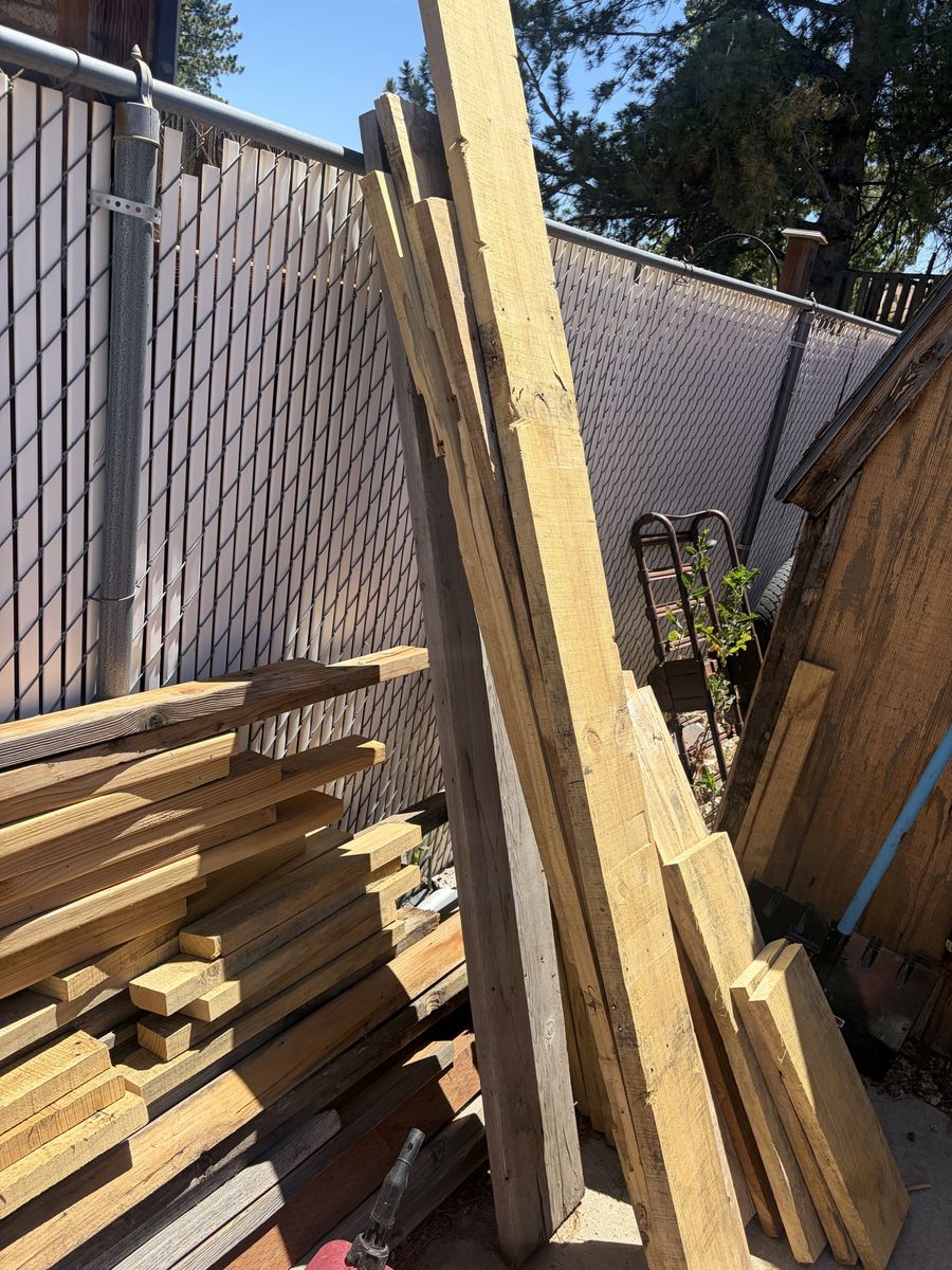 Reclaimed Wood Lumber Assortment - Various Sizes, Perfect for DIY Projects