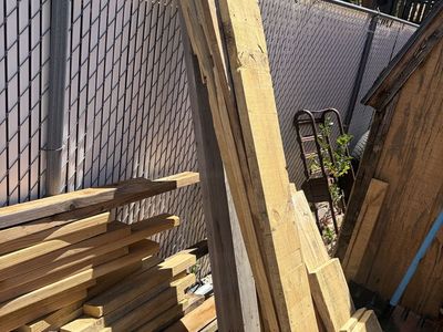 Reclaimed Wood Lumber Assortment - Various Sizes, Perfect for DIY Projects