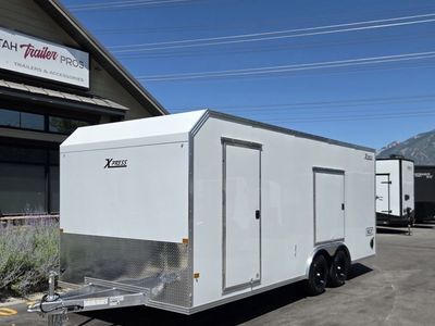 2026 Xpress 8x20 / 8.5x20 UTV/ATV/Car Hauler Pkg Enclosed Cargo ALL ALUMINUM Trailer New