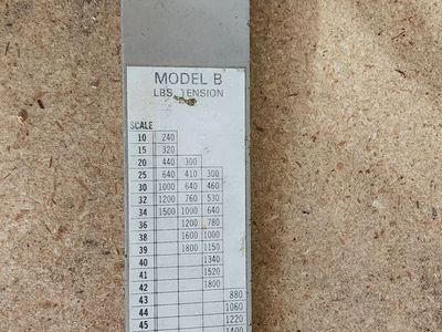 Loos sailboat rig tuning gauge