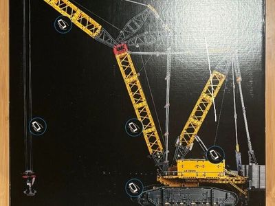 Brand New Sealed LEGO Technic Liebherr Crawler Crane LR 13000 42146