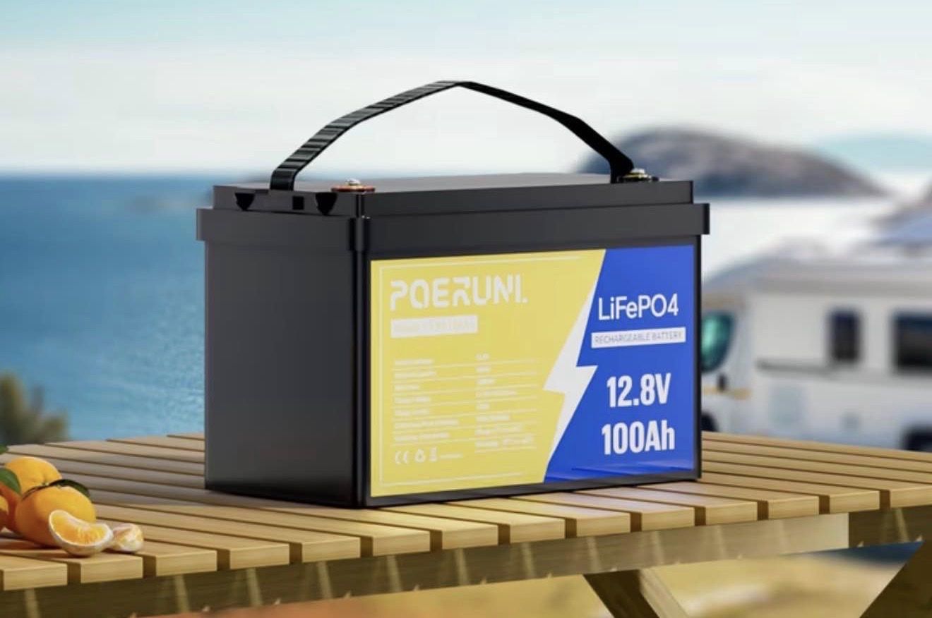 New! 12.8v lithium Lifepo4 battery / Batteries - 12v 100ah Lithium Battery