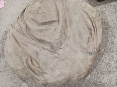 luxury lovesac, beanbag, oversized lounge