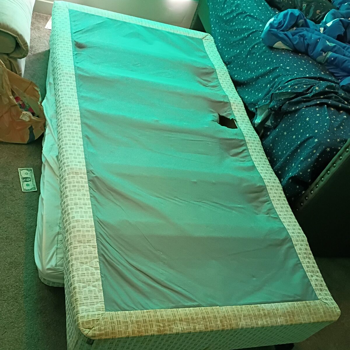 twin box spring, not twin xl