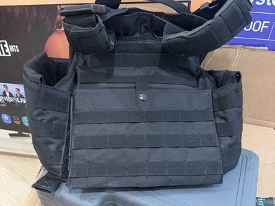 Bulletproof black vest