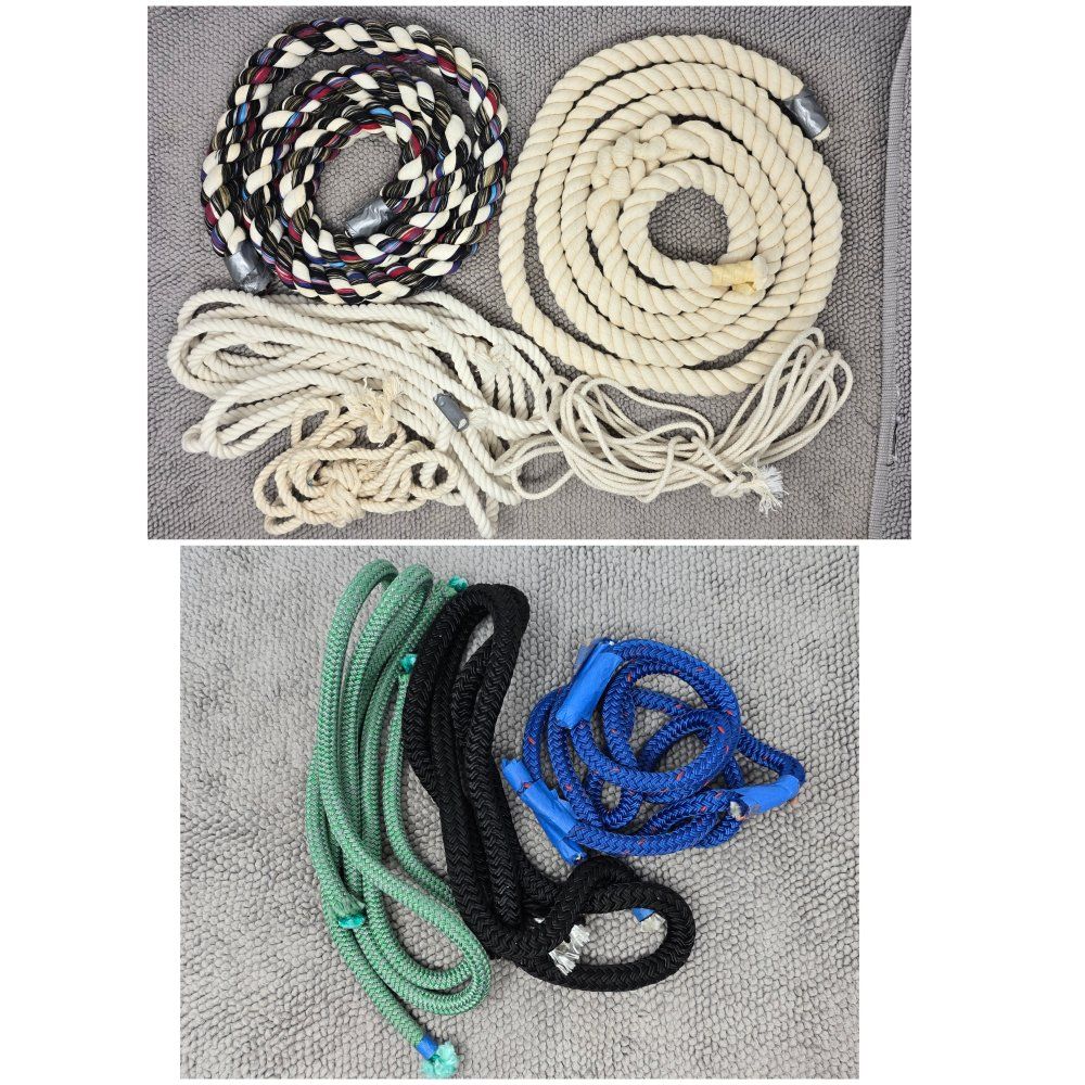 Mixed Rope Lot – Cotton Macrame Rope, Decorative Twisted Rope, Craft & Utility Bundle