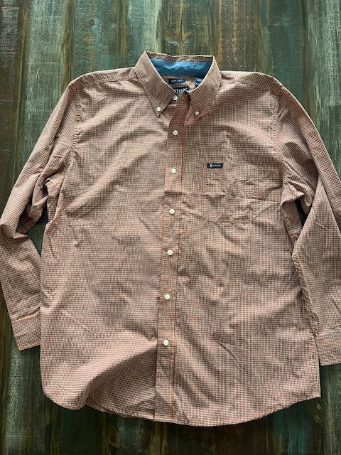 Chaps Long Sleeve Shirt Mens XL Cotton/Polyester