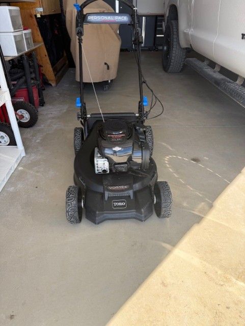 Toro Super Recycler with Personal Pace and spin stop