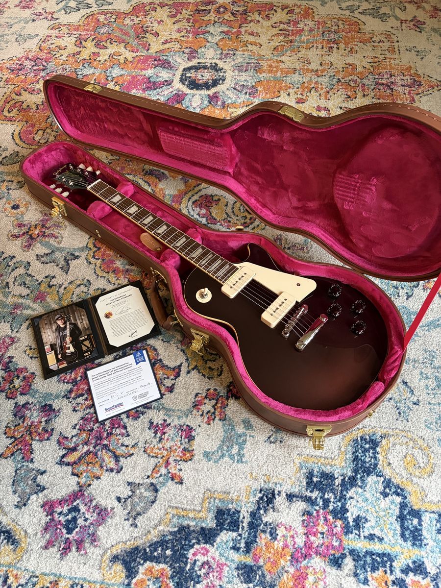 1955 P90 Les Paul Joe Bonamassa Epiphone with Hardcase COA