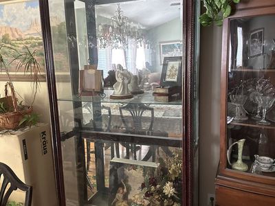 Lighted Display Case.