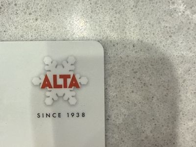 Alta Ski pass Lift pass 4
