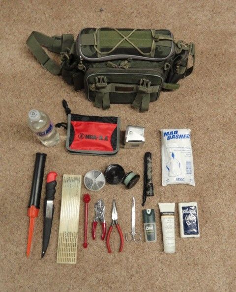Canvas Fishing Tackle Bag