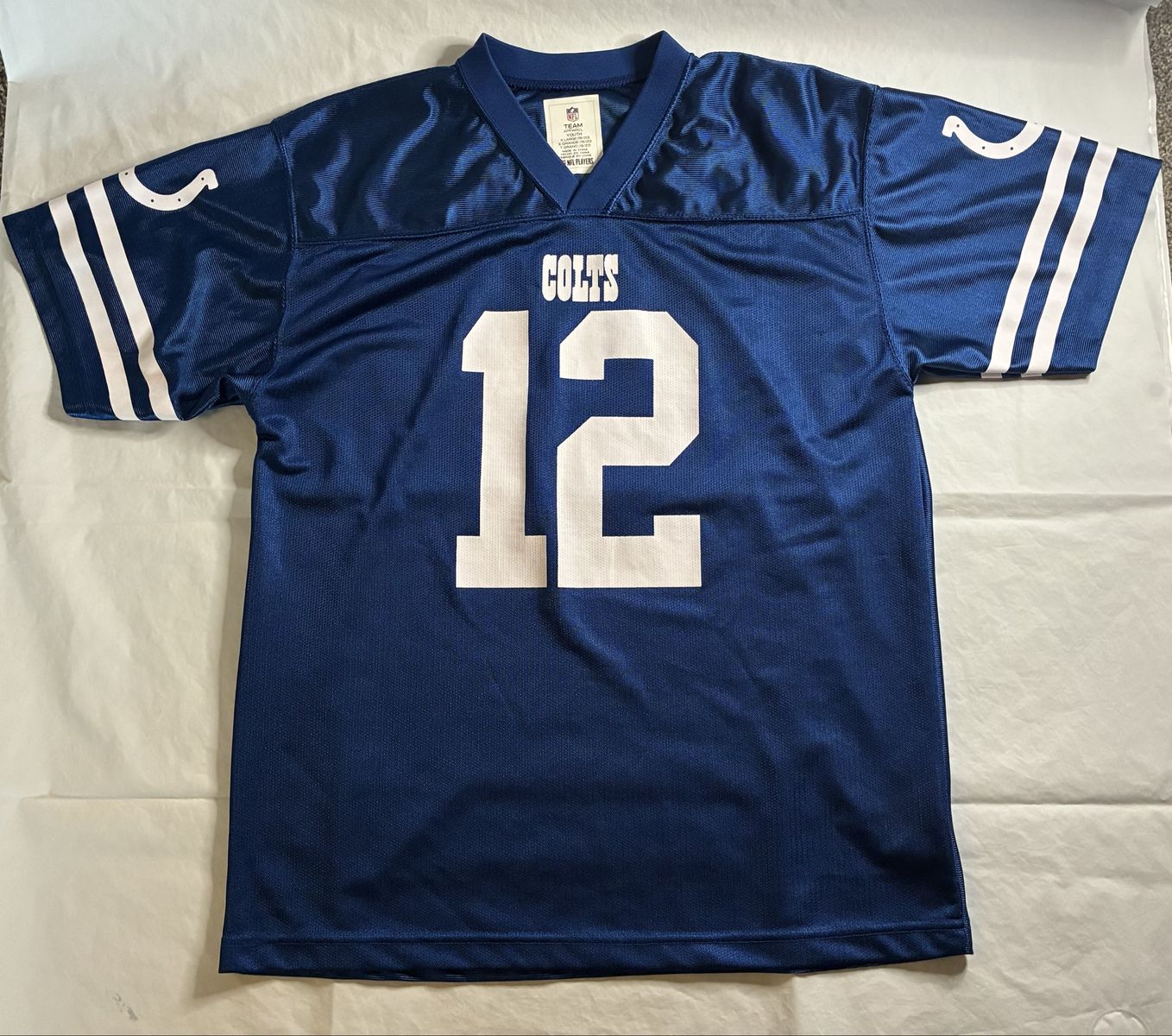 Andrew Luck #12 Indianapolis Colts Youth XL Jersey – 18/20 – NFL Team Apparel