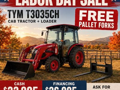 TYM T3035CH LABOR DAY SALE!