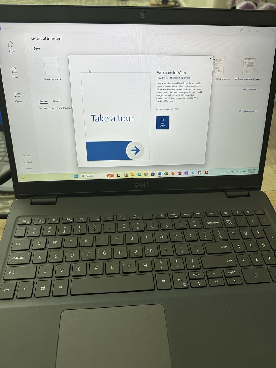 Dell Fast Laptop i5 Core 10th Gen 16 GB RAM 256 GB SSD