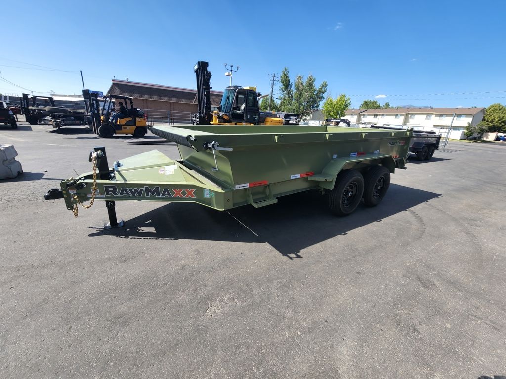 2026 RawMaxx 7X14 GDX 14K with 24 1/4 Side Dump T"