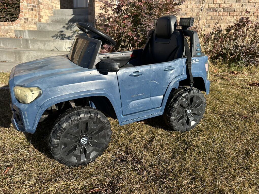 Electric Toy Tacoma Truck For Toddlers