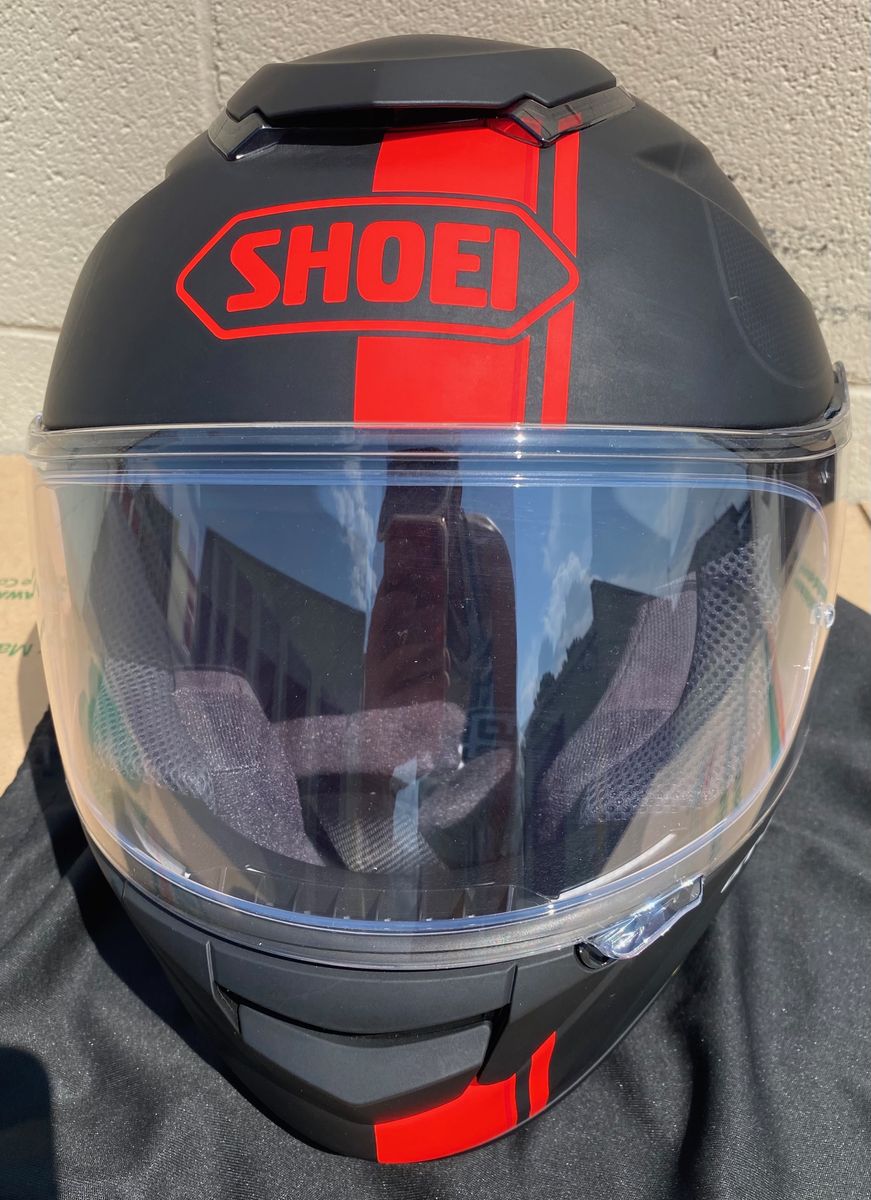 Like New Shoei GT-Air Gen 1 Size Large Motorcycle Helmet w/Sena Audio