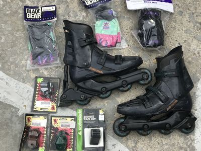 Size 10.5 Roller blade bravo blade GLX perfect condition ROLLERBLADE BRAKE