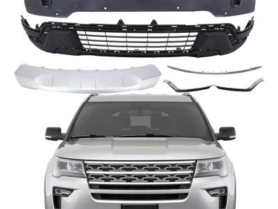 17-18 ford explorer front upper and lower bumper kit