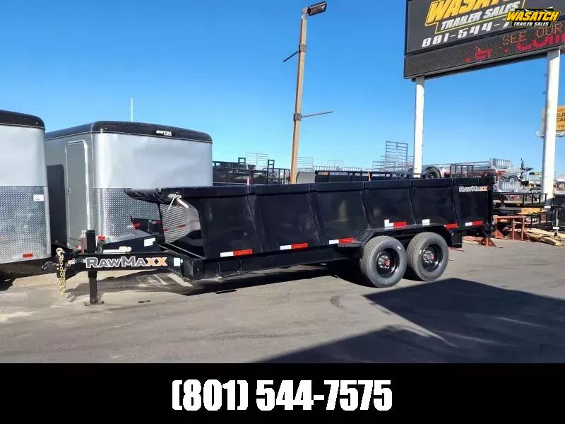 2026 RawMaxx 7X18 LTX 20K 36 Side with Hydraulic "