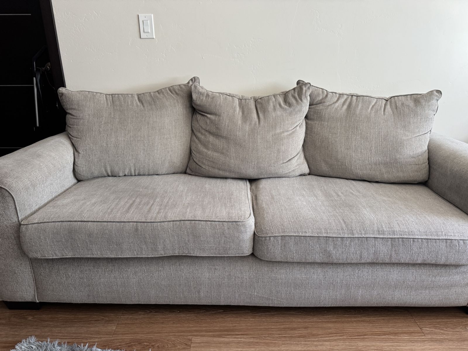 Comfy Grey Couch! open to negotiations