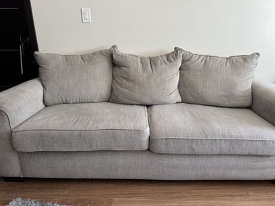 Comfy Grey Couch! open to negotiations