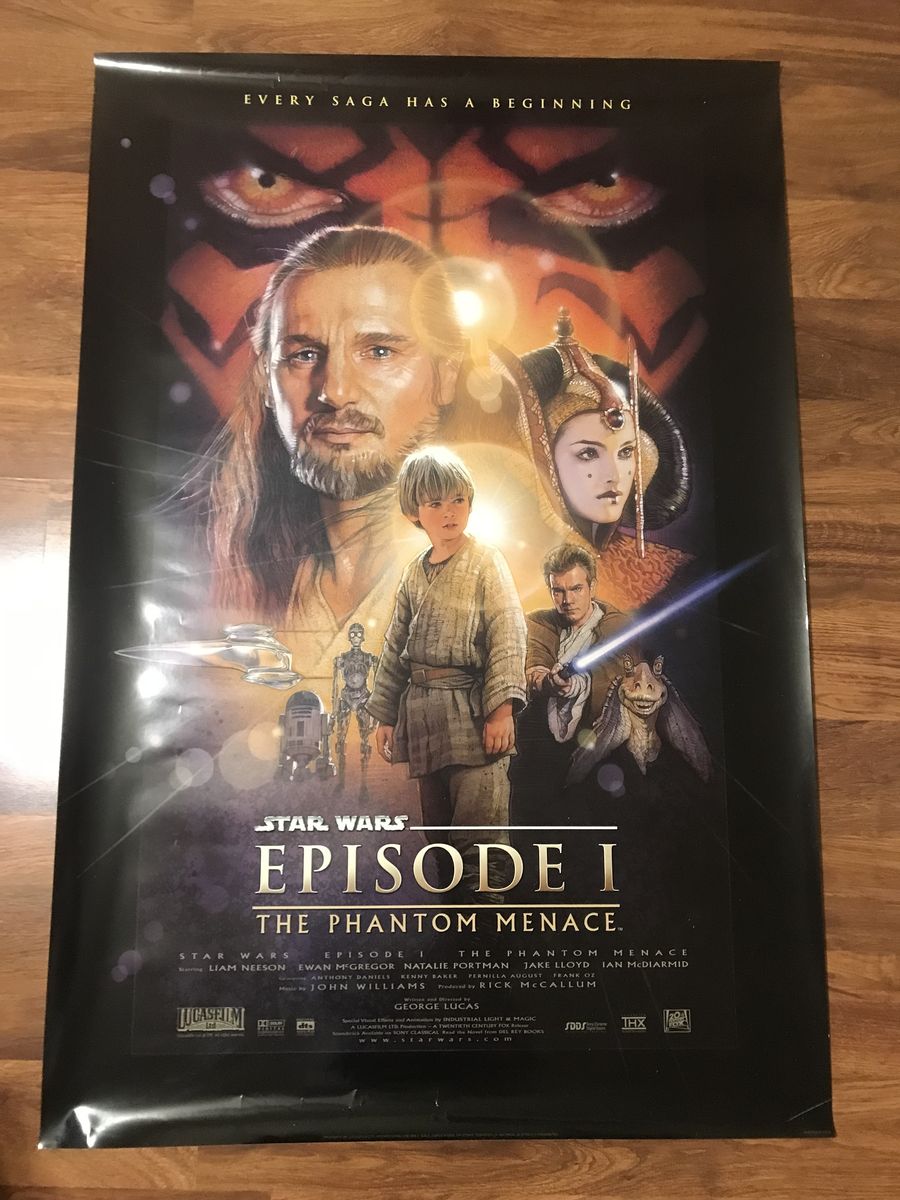 Star Wars Episode 1 movie poster