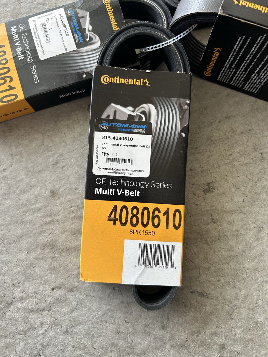 Continental 4080610 V Serpentine Belt OE Tech