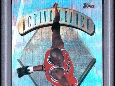 1995 Topps Michael Jordan Power Boosters #1 PSA 9 Mint