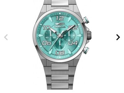 Invicta Speedway Men's Watch 50425 - Tiffany Blue Dial, 44mm Case, Quartz Chronograph