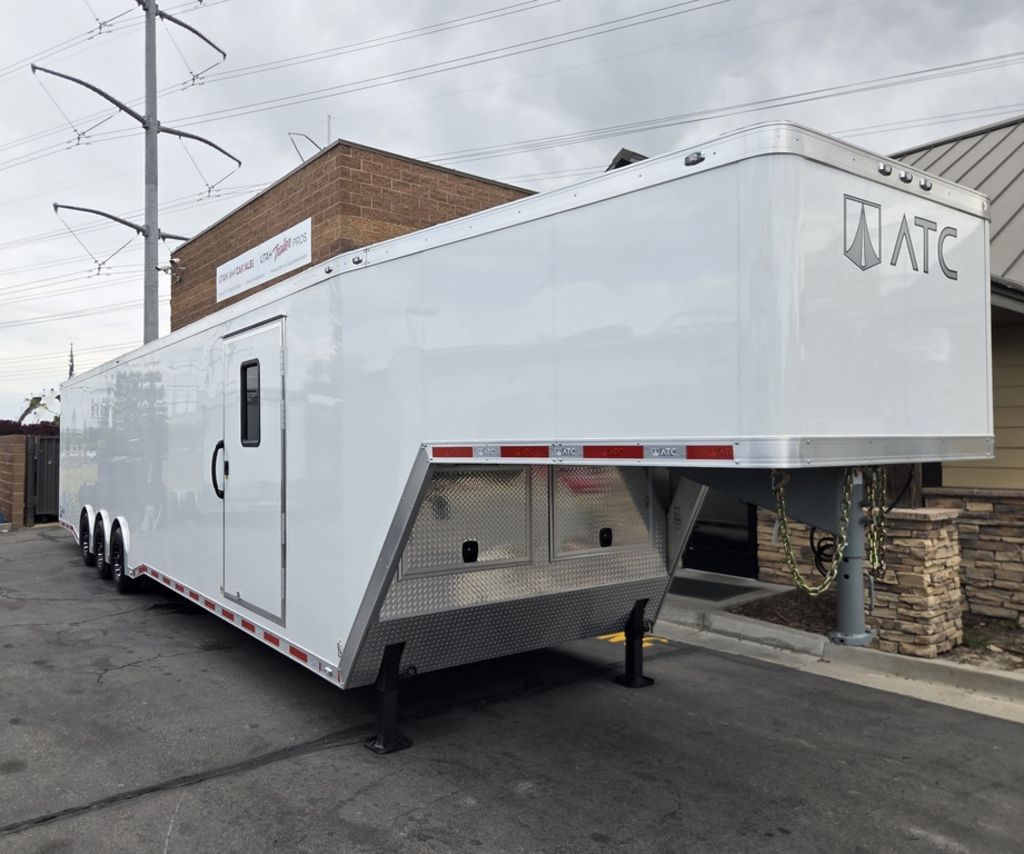 8x44 8.5x44 ATC Rom 700G Gooseneck Enclosed Car Hauler Cargo ATC Trailers 2026