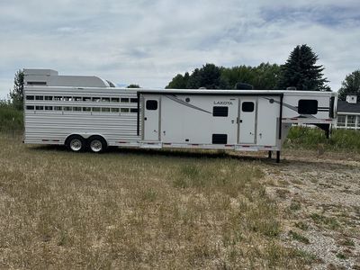 2025 Lakota charger 16’ stock trailer with living quarters - $89,000