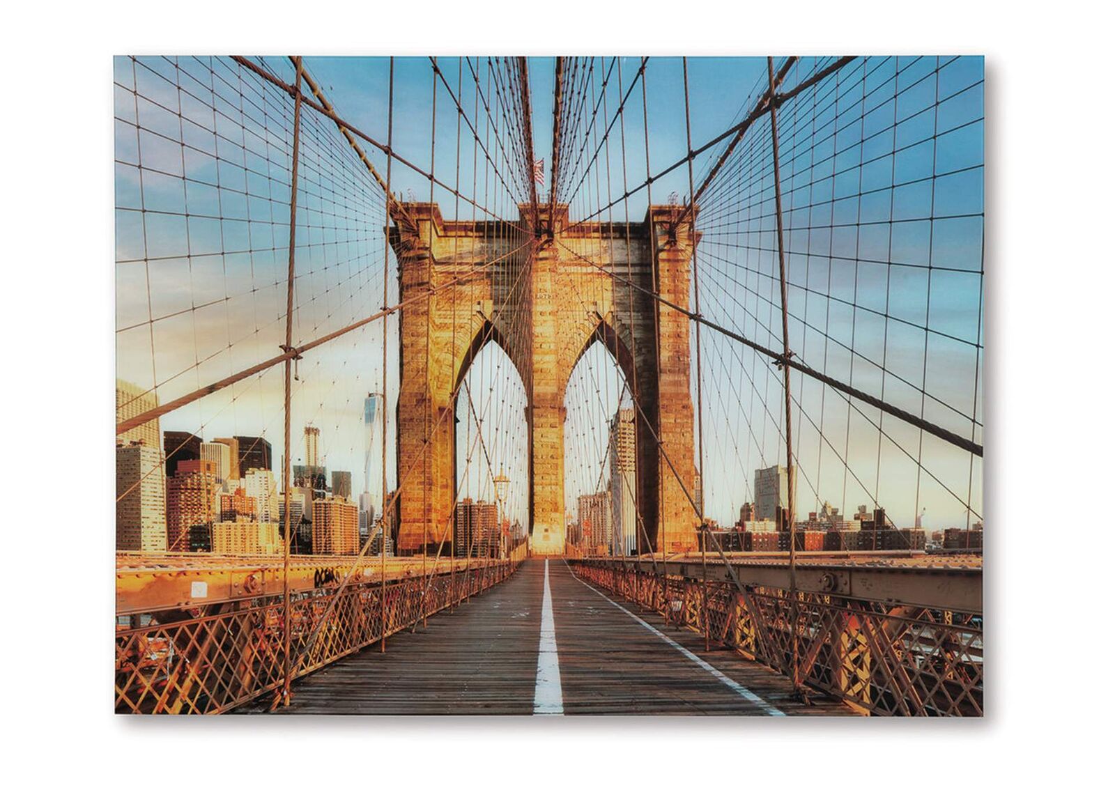 Shayward Glass Wall Art - Living Room Furniture Accent Piece - Action Home Furniture