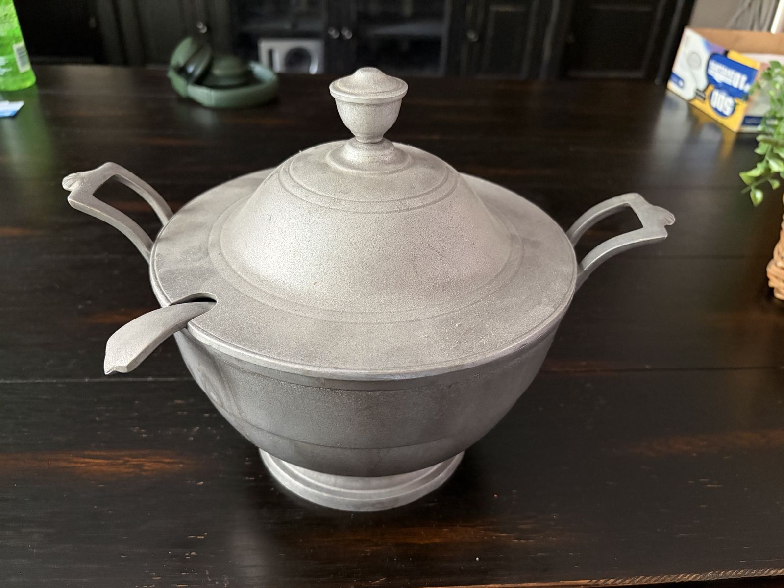 Pewter Soup Tureen