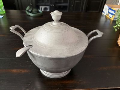 Pewter Soup Tureen
