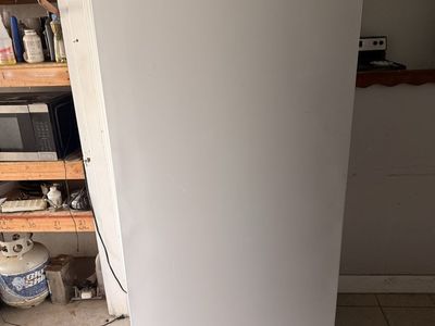 Frigidaire White Upright Freezer - Used Good Condition