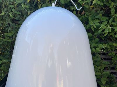 Large metal pendant lamp shade