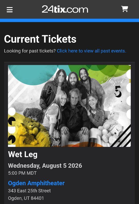 Wet Leg Ogden Twilight