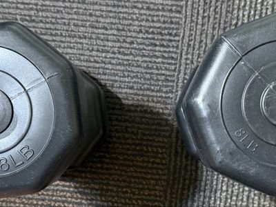 8LB Hex Dumbbell Set (OBO)