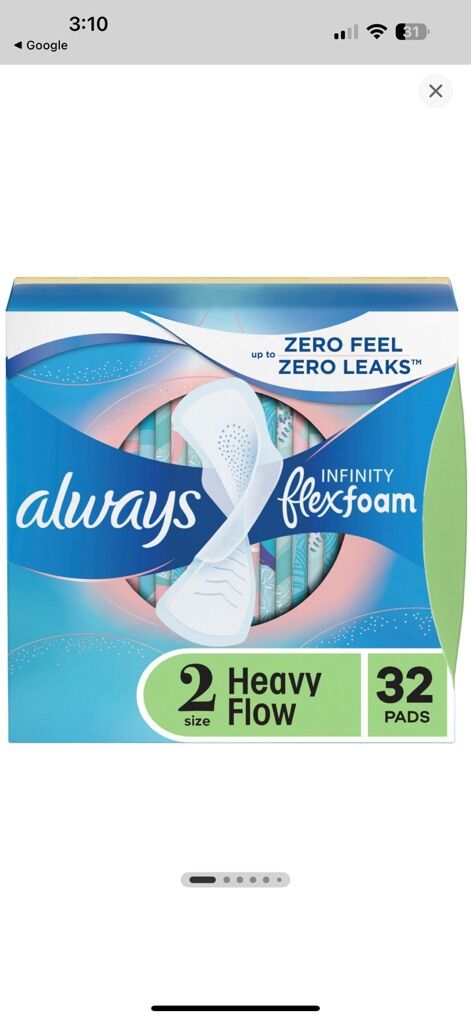 128 Feminine Pads