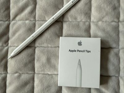 Apple Pencil 2nd Gen with New Tips