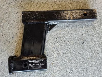 Roadmaster High-Low Adapter for Tow Bars - 2" Hitches - 8" Rise/Drop - 10K GTW, 400 lbs TW Part Number: RM-048-8